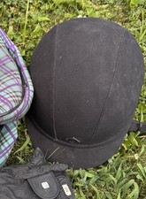 JR8 Horse Riding Helmet By Charles Owen Size 6 7/8 Excellent Condition 