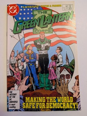 Green Lantern Corps #210, DC Comics, 1987.