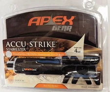 APEX GEAR ACCU STRIKE STABILIZER, 4oz, 5.8", AG826BK NEW