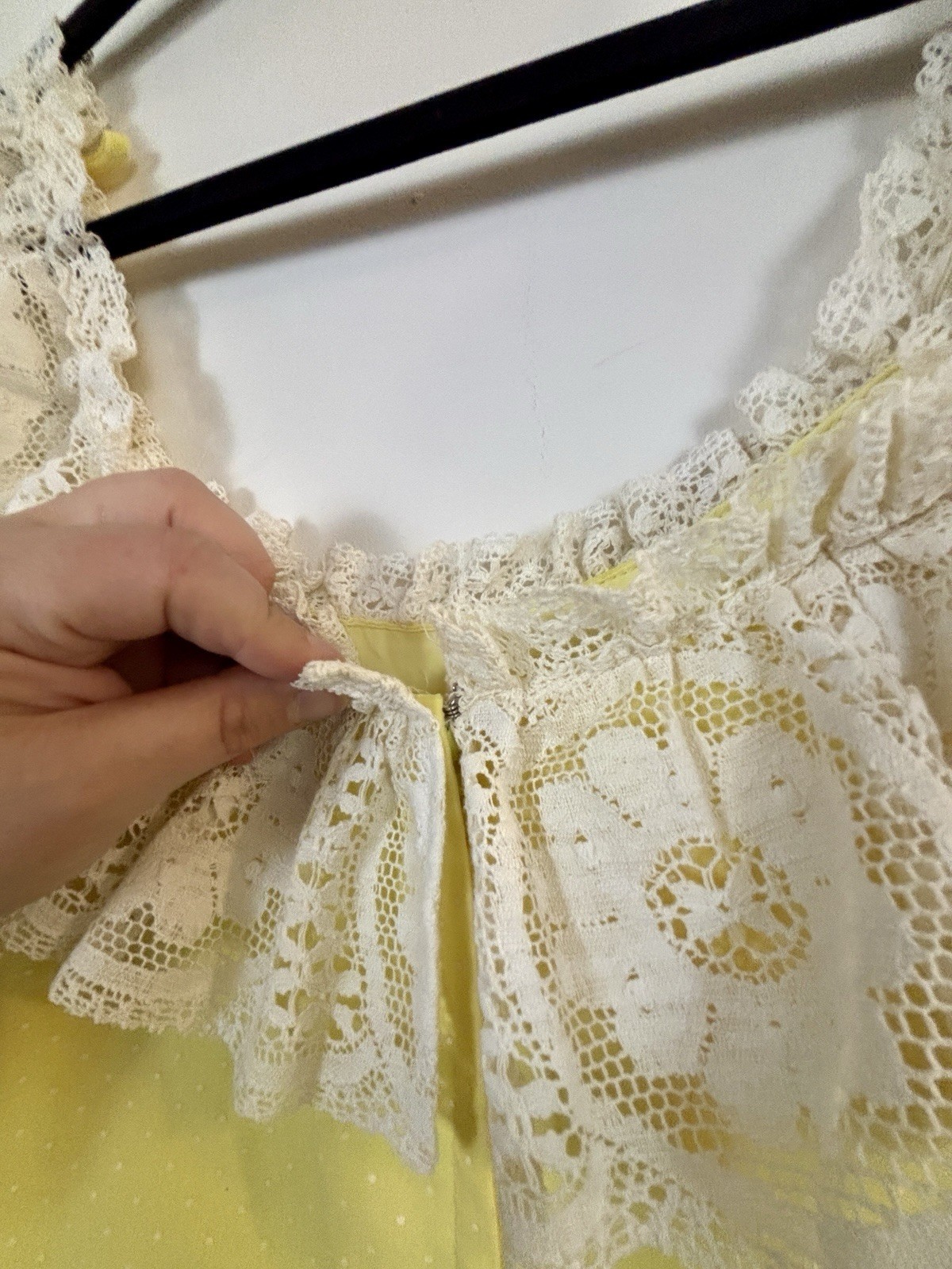 VINTAGE Flowerchild Hippie Boho GunneSax Style Ye… - image 13