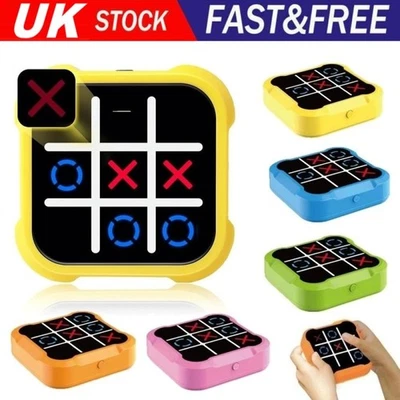 Tic Tac Toe Bolt Game, Noughts And Crosses Game, Electronic Puzzle Game Console
