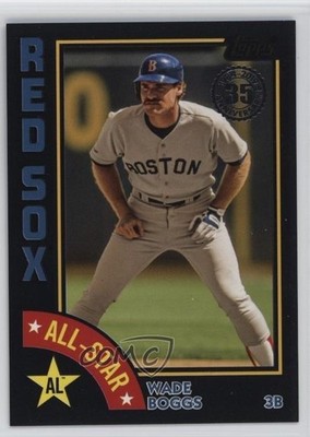 2019 Topps 1984 Baseball All-Stars Black 10/299 Wade Boggs #84AS-WB HOF 1ti6
