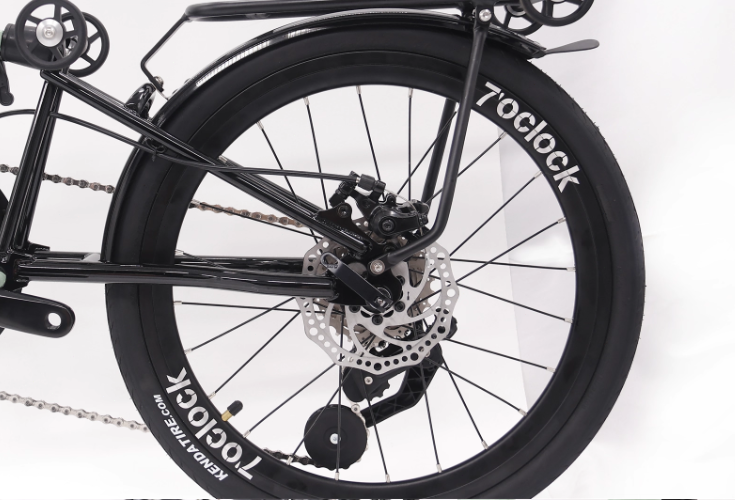 MINT 20 inch T9D-20D folding bicycle portable triple fold bike | eBay