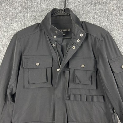 Ralph Lauren Black Label Jacket Women 4 Field Utility Military