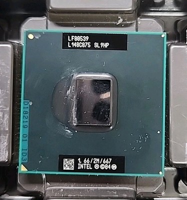SL9HP Intel Xeon Dual Core 1.66GHz 2M 667MHz Socket 479 CPU Processor