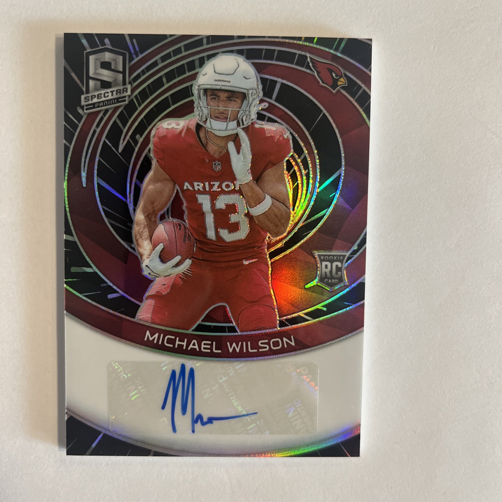 Michael Wilson Panini Spectra Rookie Autographs #RAUMWI Base