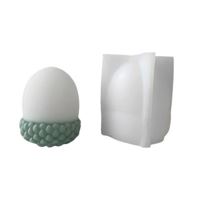 Reusable Pinecone Fragrant Stone Ornaments Molds for Home Tabletop Decorations