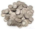 100 Unsearched Buffalo Nickel 5C Circulated Lot. H169