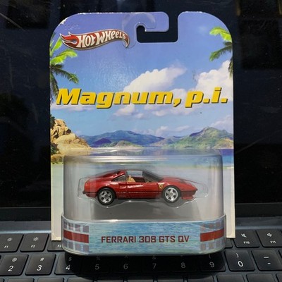 Hot Wheels Retro Entertainment Magnum pi p.i. Ferrari 308 GTS QV Red - VHTF