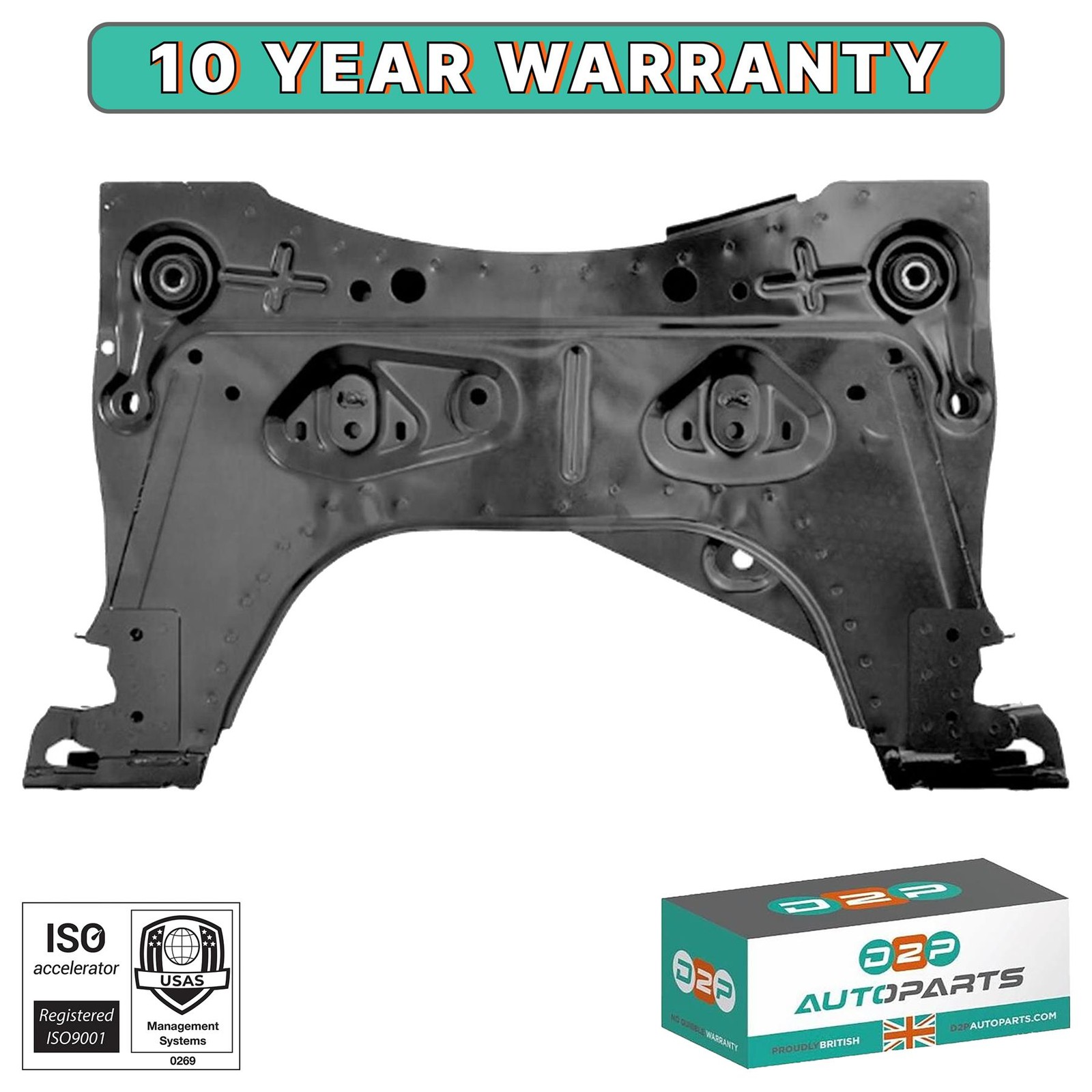 FRONT SUBFRAME AXLE CROSSMEMBER 8200371332, 8200500491, 8200766078