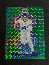 2024 Panini Mosaic TONY POLLARD Tennessee Titans #212 Green Mosaic Prizm
