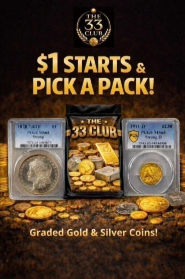 HIGH END PRE-1933 GOLD SERIES, GOLD EAGLES, & CARSON CITY MORGANS - MAX