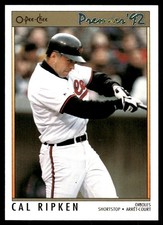 Cal Ripken 1992 O-Pee-Chee Premier #137 Orioles MLB READ FREE SHIP AutographDen