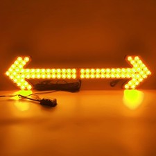 Cflmyyxgs 12v-24v Amber Led Arrow Pilot Signal Emergency Warning Light Bar Cflmyyxgs 12v-24v Amber Led Arrow Pilot Signal Emergency Warning Light Bar