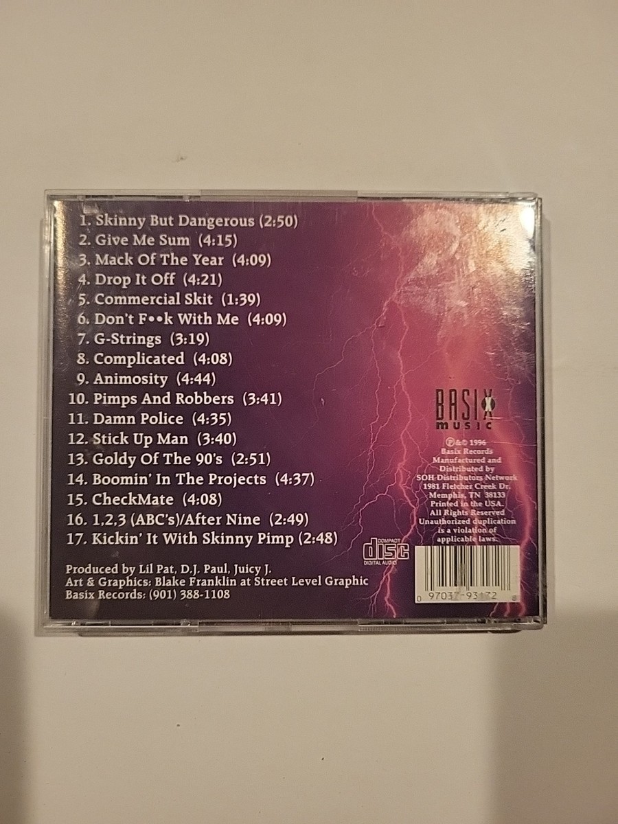 洋楽 KINGPIN SKINNY PIMP-Skinny But Dangerous Kingpin Skinny Pimp - Skinny But Dangerous - Amazon.com Music