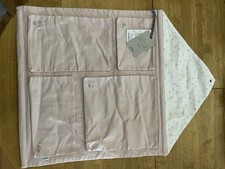 Mamas & Papas Nursery Tidy Pink Hanging Cot Storage Organiser BNWT