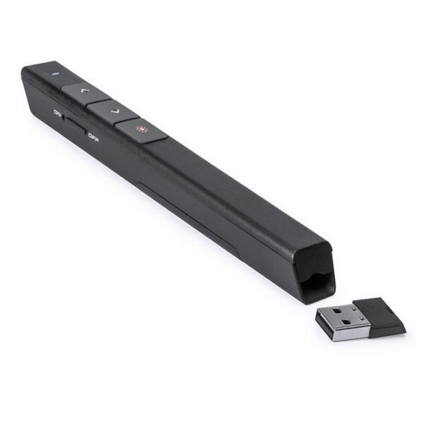 Pointeur laser sans fil noir télécommande de présentation pour ordinateur - 2