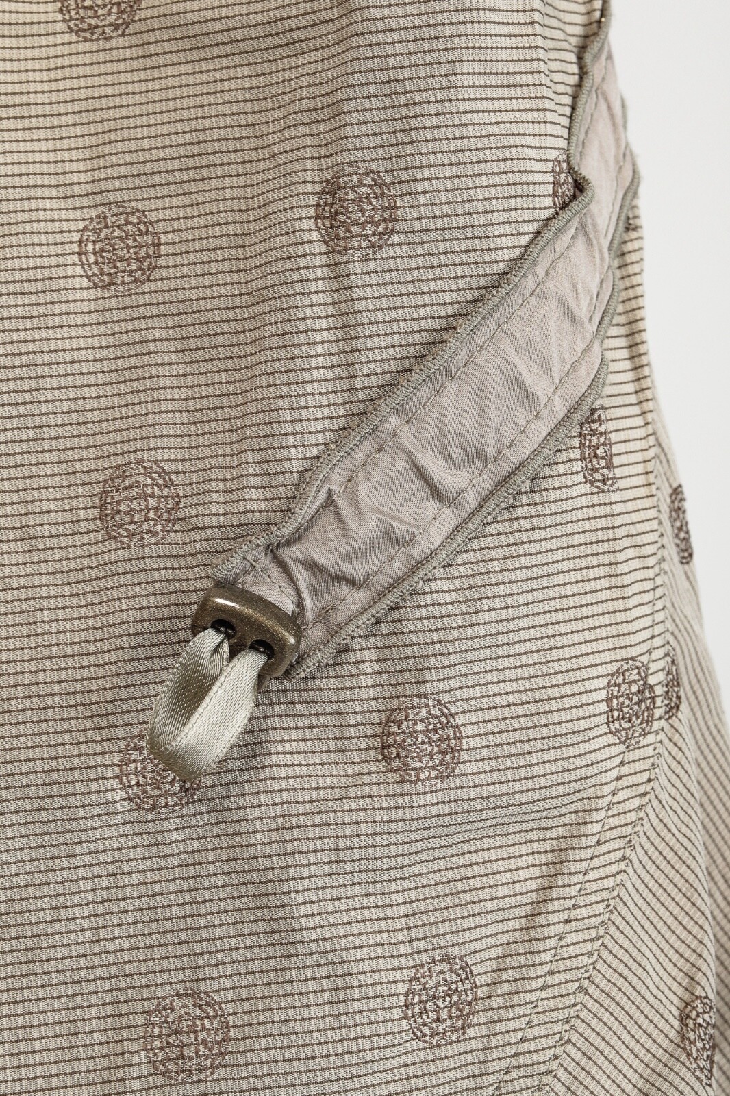 Beate Heymann Beige Taffeta Patchwork Bubble Midi… - image 8