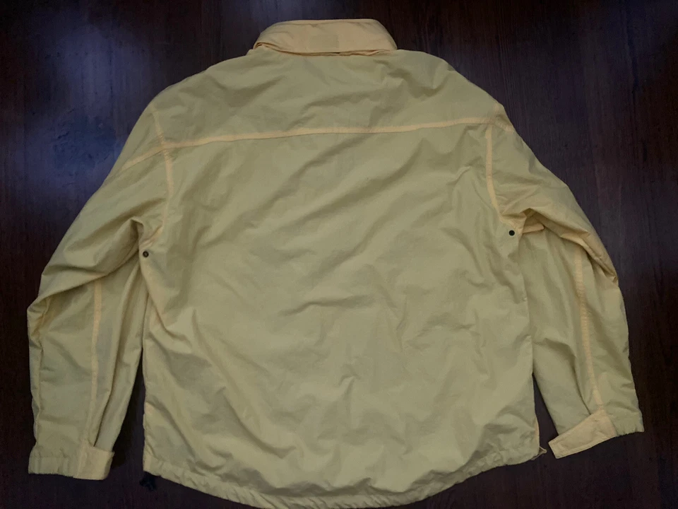 Chaqueta Rara De Colección Ralph Lauren Chaps Yachting Media Cremallera 1975 Amarilla Talla XL USADA EN EXCELENTE ESTADO Foto 4 de 4