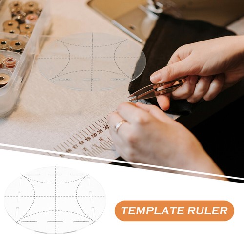 Patchwork-Lineal Büro Handwerklicher Herrscher Patchwork-Quiltlineal - Bild 6 von 12