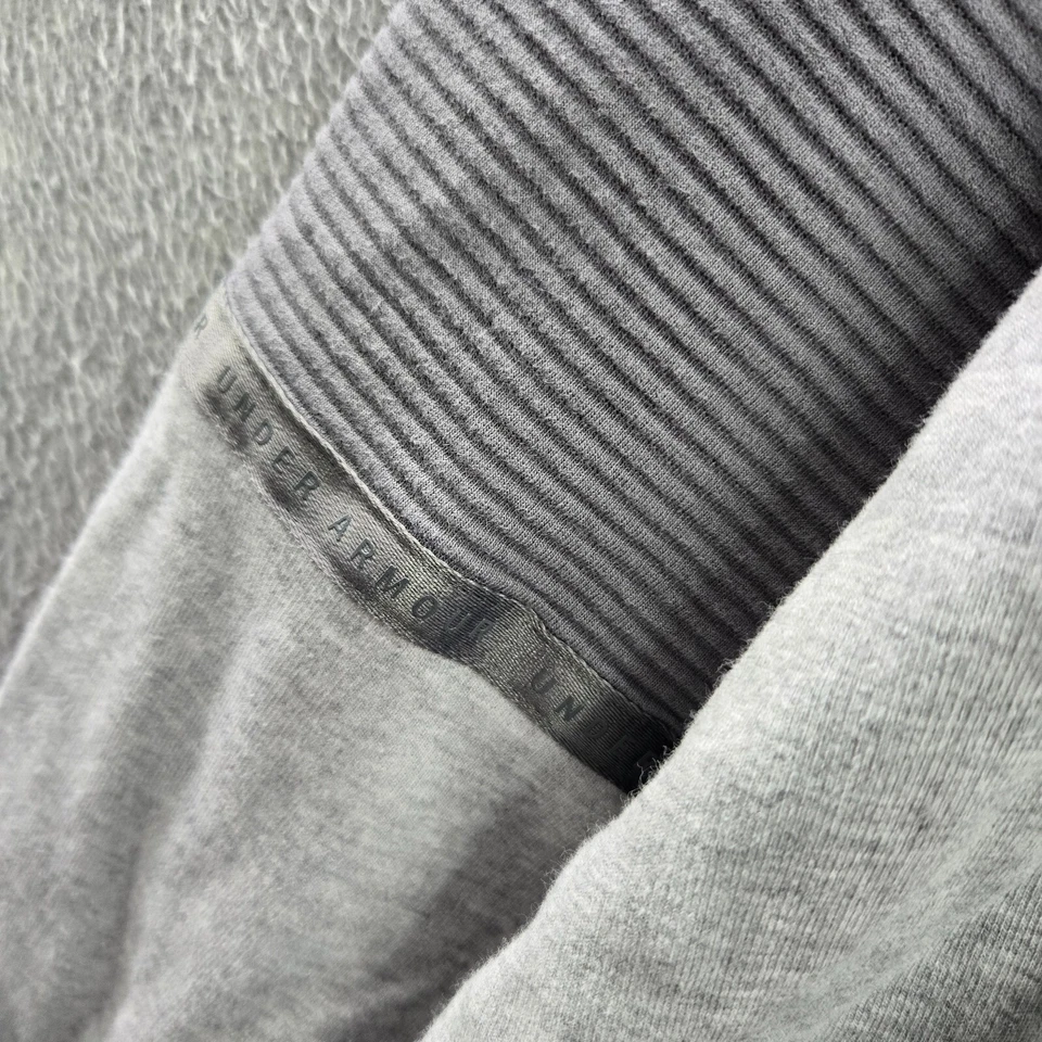 Project Rock x Under Armour 女式运动衫大号灰色连帽衫全天喧嚣 — 第 4/4 张图片