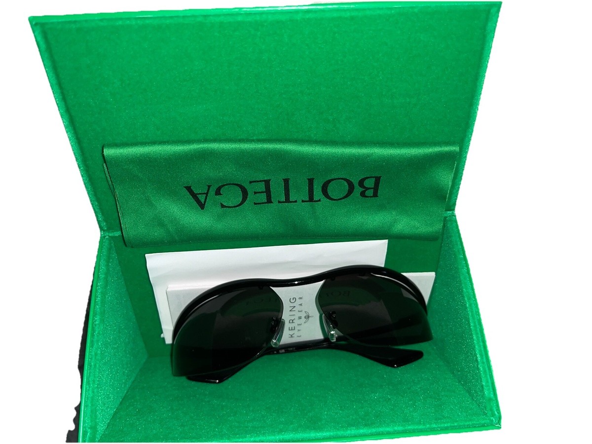 NEW Bottega Veneta BV1174S Green Mirror Mask Sunglasses Bottega Veneta NEW Bottega Veneta BV1301S 003 Panthos Unisex  main image 3