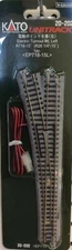 kato 20-202    #6  LEFT ELECTRIC TURNOUT  TRACK  New   ( 1 pack )