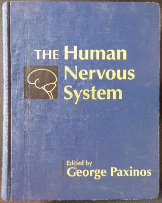 THE HUMAN NERVOUS SYSTEM PAXINOS GEORGE ACADEMIC PRESS 1990 \ GEBUNDEN