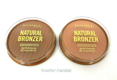 Rimmel Natural Bronzer Ultra-Fine Bronzing Powder - Puder NEU & OVP