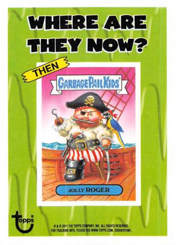 GARBAGE PAIL KIDS 2011 FLASHBACK SERIES 2 PICK-A-CARD YELLOW BASE STICKERS TOPPS - Picture 291 of 321