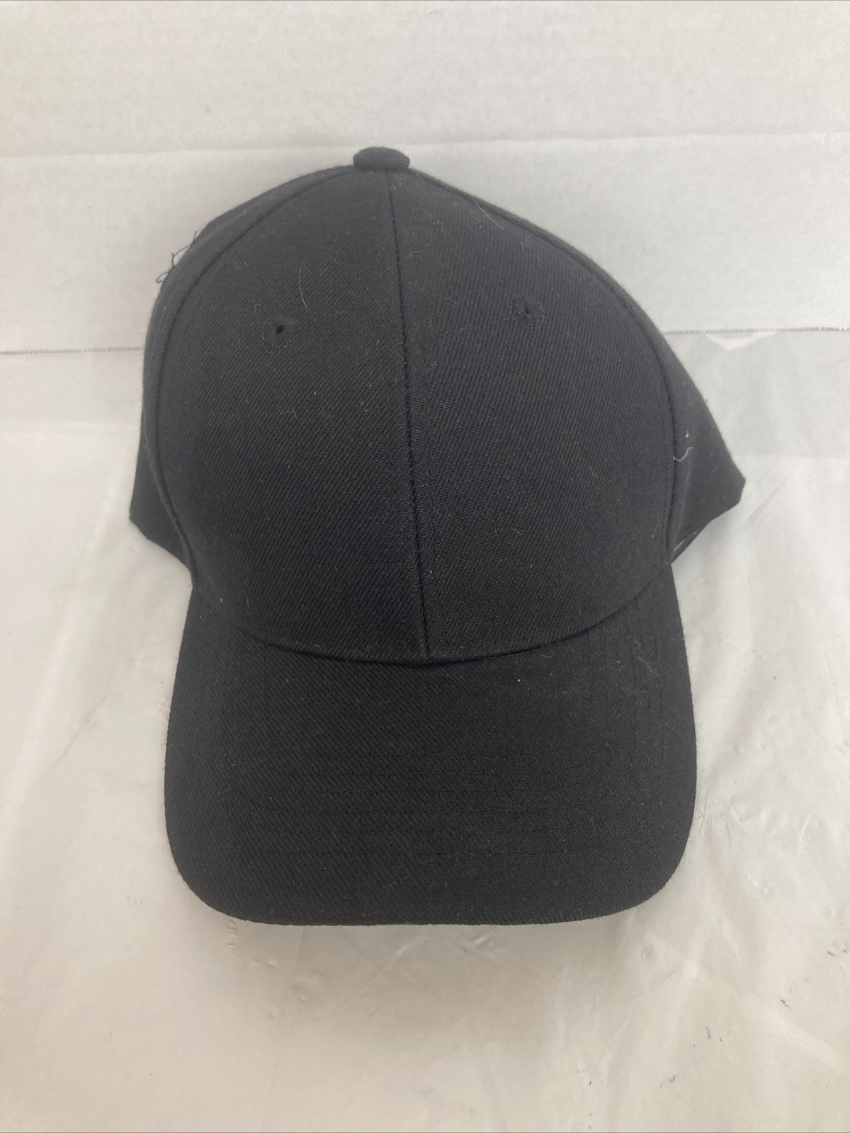 TOP LEVEL : SOLID BLACK Men's Adjustable Cotton S… - image 1