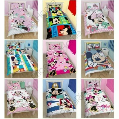 Set di lenzuola e copripiumini Disney per bambini
