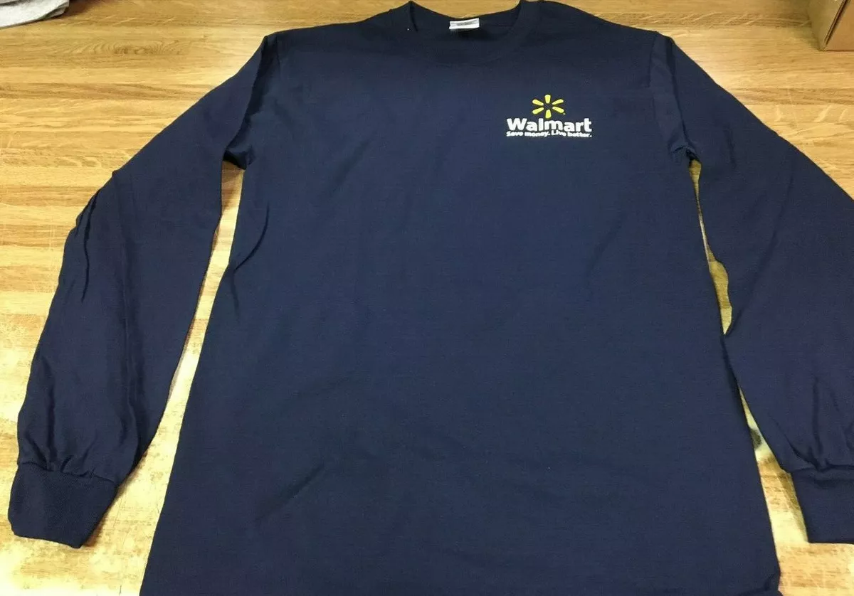 walmart blue shirt