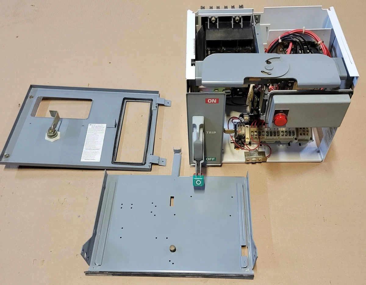 SQUARE D MODEL 6 15 AMP SIZE 1 BREAKER MCC MCCB BUCKET OVERLOAD 9-27 ON  LIGHT | eBay
