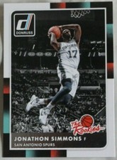2015-16 Donruss The Rookies #28 Jonathon Simmons San Antonio Spurs