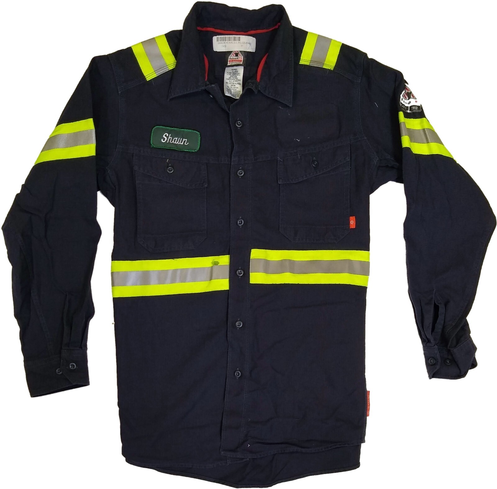 Used Flame Resistant FR Hi Vis Reflective Work Shirts Bulwark Carhartt and other