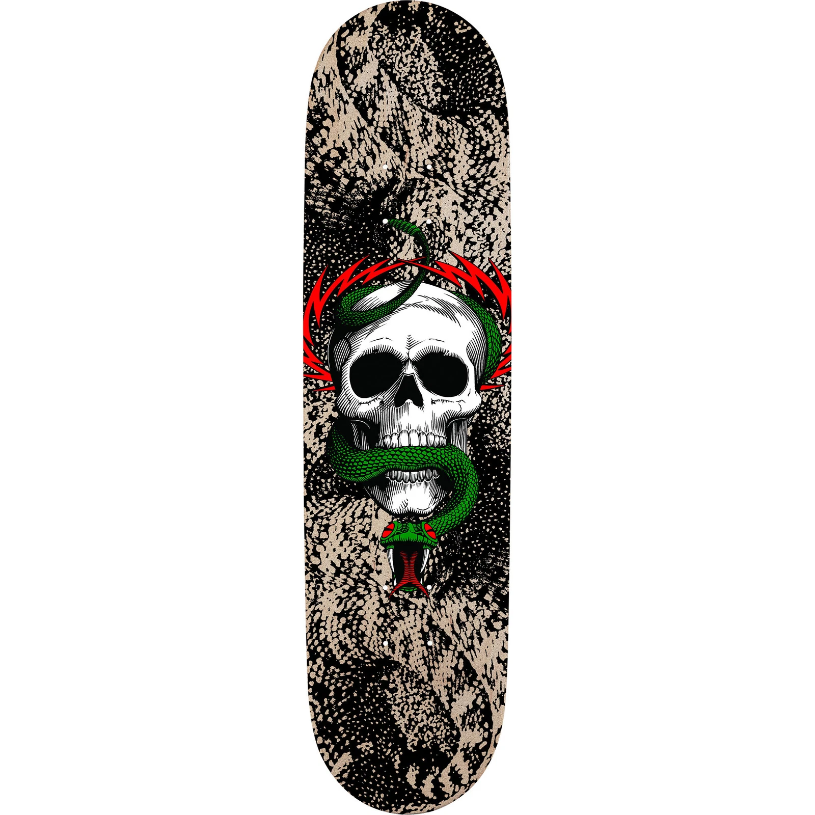 Powell Peralta Premium Printed Clear Griptape - McGill Skull & Snake