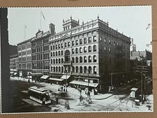 POSTCARD PENNSYLVANIA, OLD PHILADELPHIA- STRAWBRIDGE & CLOTHIER DEPT STORE REPRO