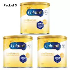 Pack Of 3 - Enfamil Powder Baby Formula With Iron, 12.5 Oz ​can  Exp - May 2026