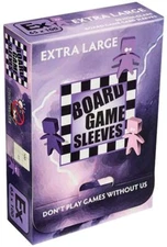 Arcane Tinman ART10427 Board Game Sleeves Extra Large Non-Glare 65x100mm Card, C