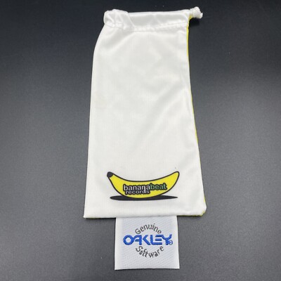oakley microfiber bag banana beat frogskin RARE