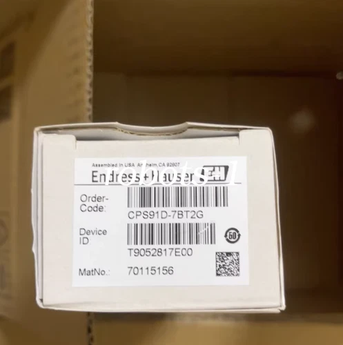 E+H CPS91D-7BT2G PH Electrode Brand New FedEx or DHL