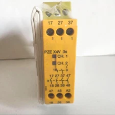 For Pilz PZE X4V 3S 751160 Safety Relay 24V