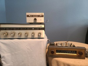 Lot Vintage Eico ST40 Stereo / MX99 Multiplex Autodaptor / HFT-90 FM