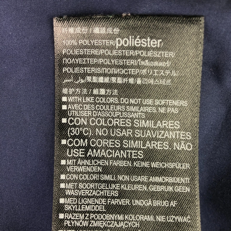 Chaleco Under Armour Hombre Cold Gear Cremallera Completa Forrado Térmico Azul • Mediano Foto 3 de 4