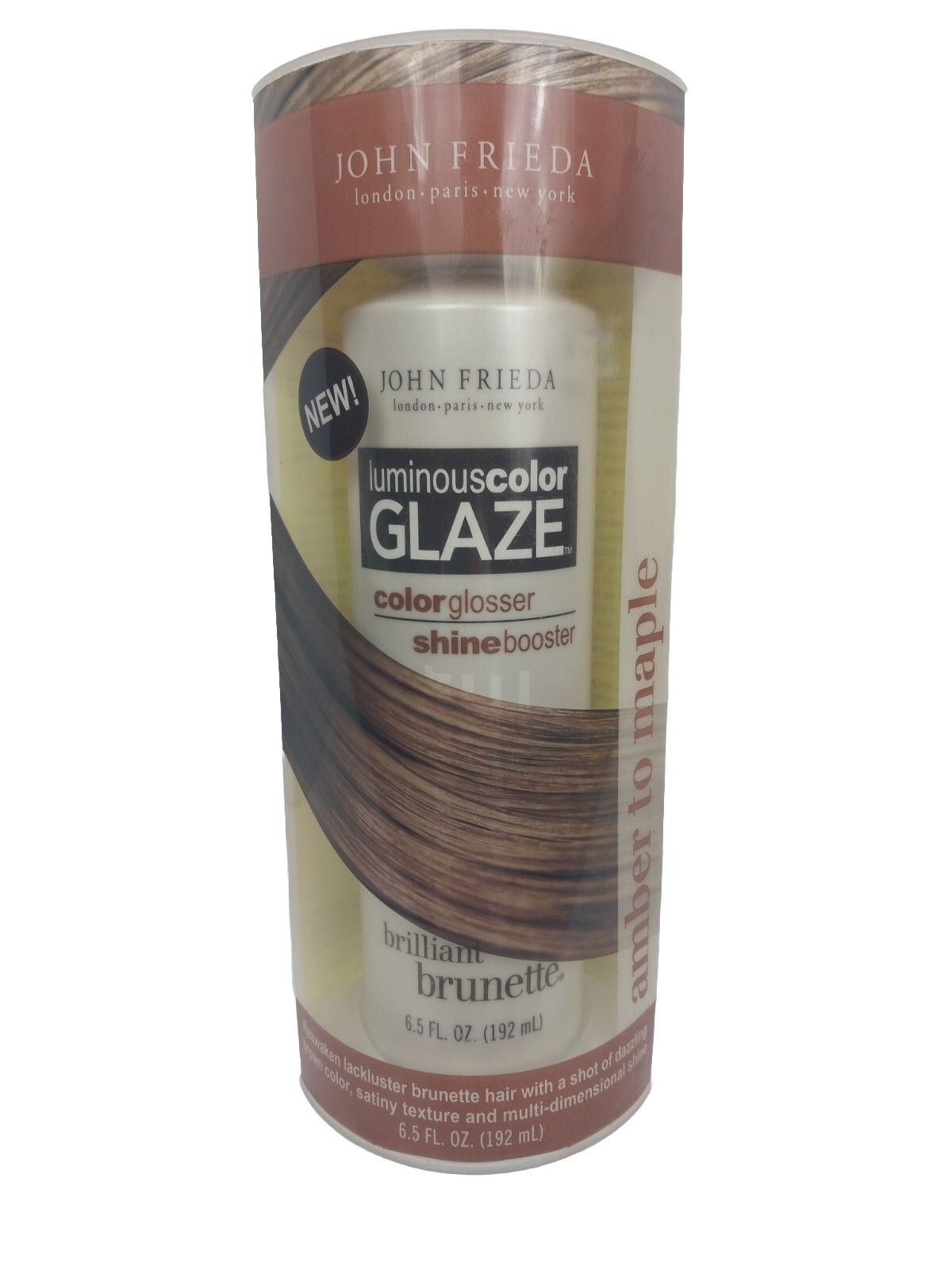 John Frieda Luminous Color Glaze Color Glosser Brilliant Amber