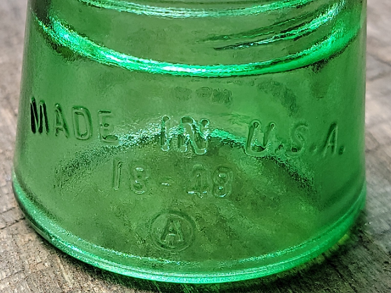 Vintage Glass Insulator Green Whitall Tatum 9 Stained Decorative Antique Glass eBay