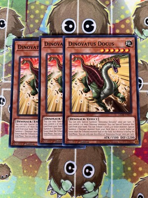 Yugioh Dinovatus Docus LEDE-EN030 Playset 