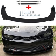 For Chevrolet Cruze Car Front Bumper Lip Spoiler Splitter Body Kit Glossy Black