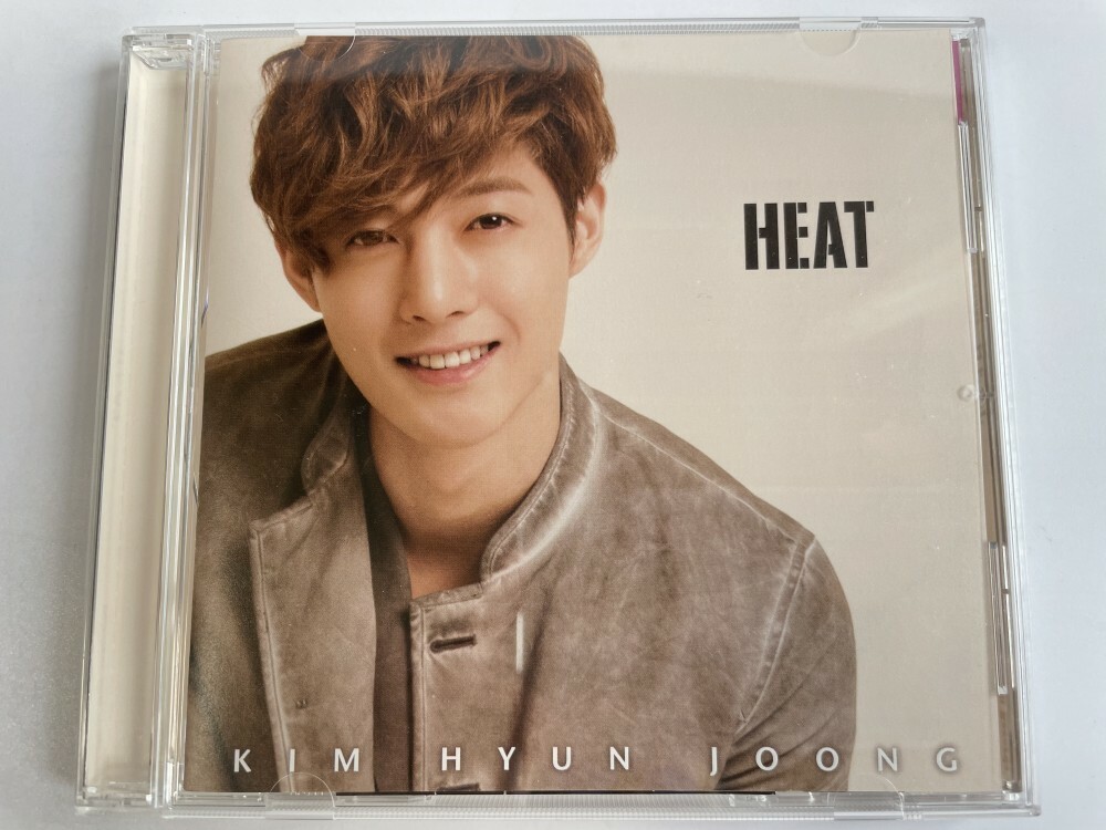 KIM HYUN JOONG HEAT CD JAPAN Regular Edition | eBay